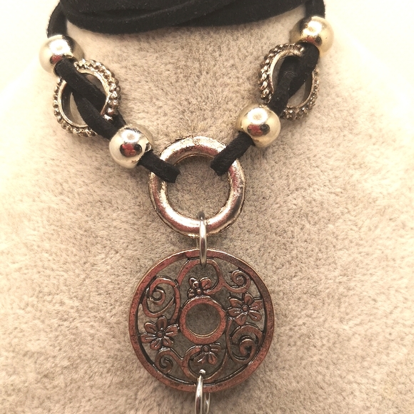 Signed vintage Steilmann tassel necklace - Picture 2 of 8